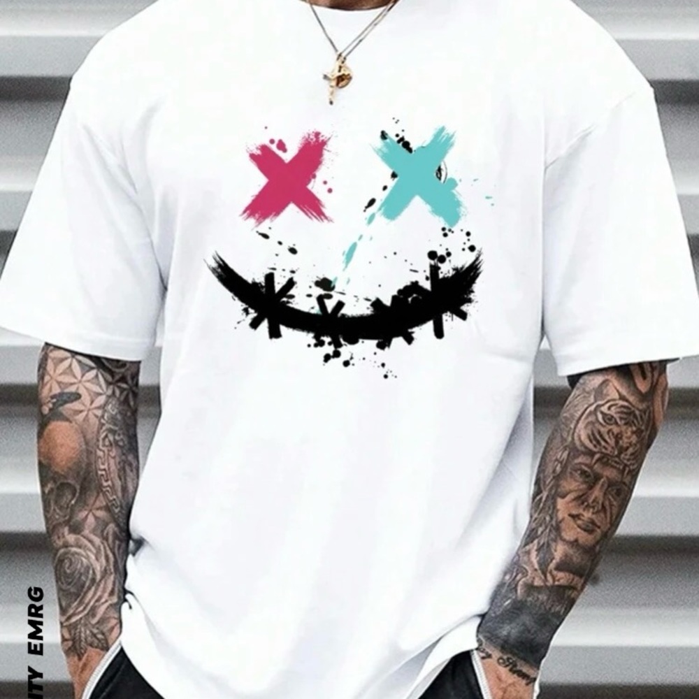 White Graphic T-Shirt